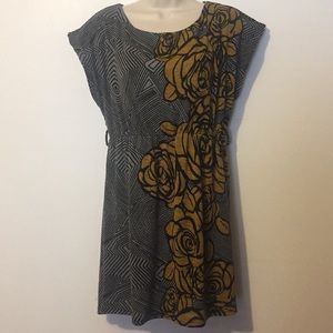 Love Culture Women’s M Lined Dress Partial Sleeve